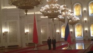 Putin e Xi Jinping al Cremlino