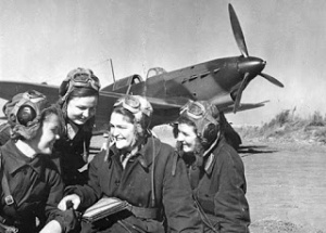 Donne pilota dell'aviazione sovietica durante la seconda guerra mondiale